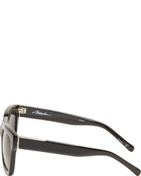 3.1 Phillip Lim Black Glossy Square Sunglasses