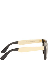 Super Black Gold Classic Sunglasses