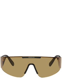 Moncler Black Gold Shield Sunglasses
