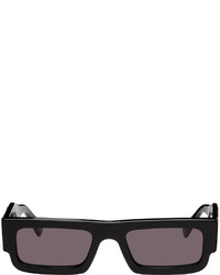 Marcelo Burlon County of Milan Black Gold Wing Lowrider Sunglasses
