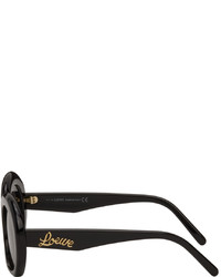 Loewe Black Halfmoon Sunglasses