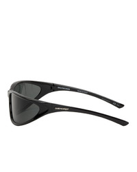 Balenciaga Black Intnl Fast Sunglasses