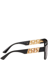Versace Black La Greca Sunglasses