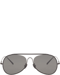 Acne Studios Black Large Spitfire Sunglasses