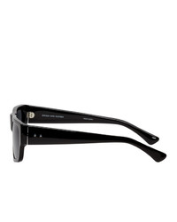 Dries Van Noten Black Linda Farrow Edition 189 C1 Rectangular Sunglasses