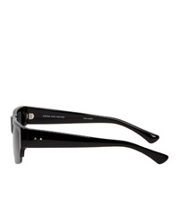Dries Van Noten Black Linda Farrow Edition 190 C1 Rectangular Sunglasses