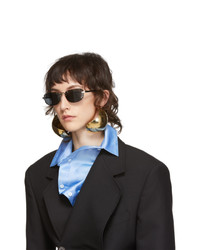 Y/Project Black Linda Farrow Edition Trinity Sunglasses