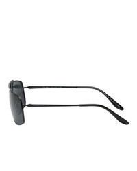 Prada Black Metal Frame Sunglasses