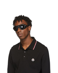 Moncler Black Ml 0089 Sunglasses
