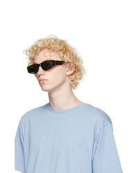 RetroSuperFuture Black Neema Rectangle Sunglasses