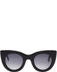 Thierry Lasry Black Orgasmy Cat Eye Sunglasses
