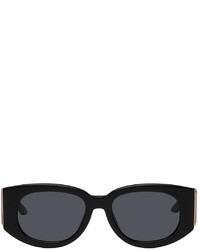 Casablanca Black Oval Sunglasses