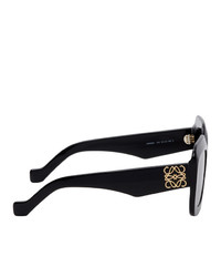 Loewe Black Oversized Square Sunglasses