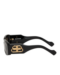 Balenciaga Black Paris Fashion Show Sunglasses