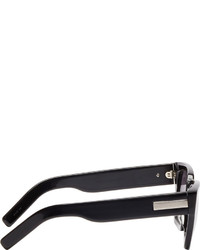 Marni Black Polished Square Sunglasses