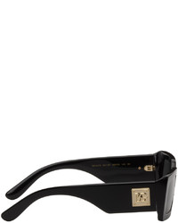 Dolce & Gabbana Black Rectangular Sunglasses