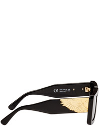 Marcelo Burlon County of Milan Black Retrosuperfuture Edition Templo Wings Sunglasses