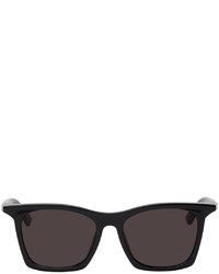 Balenciaga Black Rim Rectangle Sunglasses
