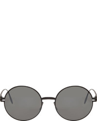 Mykita Black Round Bernhard Willhem Edition Janis Sunglasses
