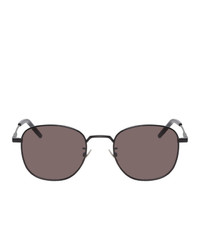 Saint Laurent Black Round Sl 299 Sunglasses