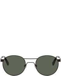 Han Kjobenhavn Black Round Sunglasses