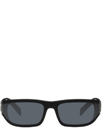Dolce & Gabbana Black Rubber Active Sunglasses