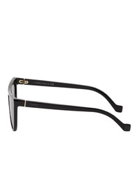 Loewe Black Semi Circle Sunglasses