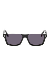 Stella McCartney Black Semi Rimless Sunglasses