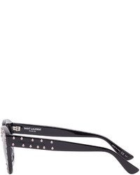 Saint Laurent Black Sl 100 Lou Surf Sunglasses