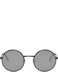 Saint Laurent Black Sl 136 Zero Sunglasses