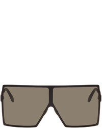 Saint Laurent Black Sl 182 Betty Shield Sunglasses