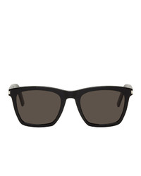 Saint Laurent Black Sl 281 Slim Sunglasses