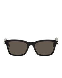Saint Laurent Black Sl 283 Slim Sunglasses