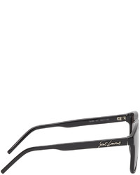 Saint Laurent Black Sl 334 Signature Round Sunglasses