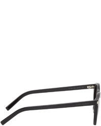 Saint Laurent Black Sl 342 Round Sunglasses