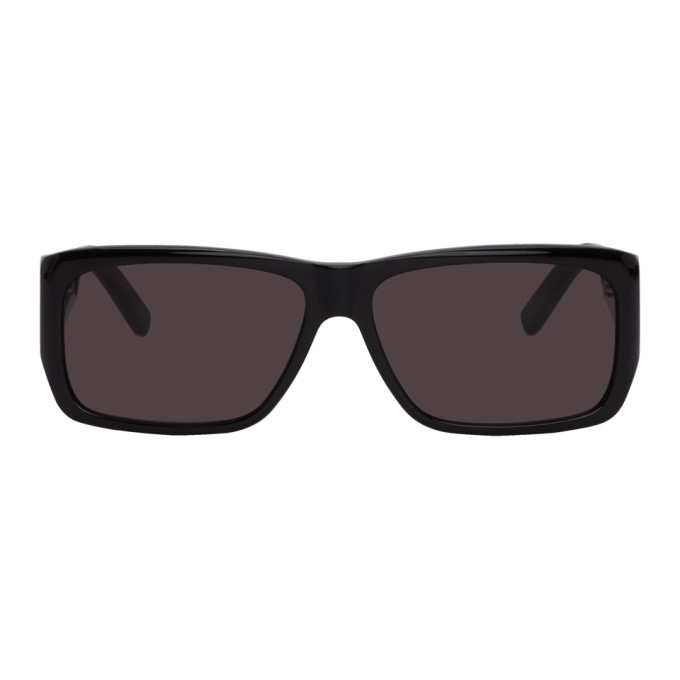 Saint Laurent Black Sl 366 Lenny Sunglasses, $226 | SSENSE | Lookastic