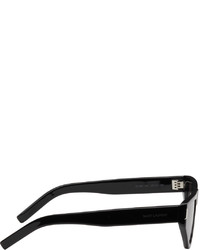 Saint Laurent Black Sl 468 Cat Eye Sunglasses