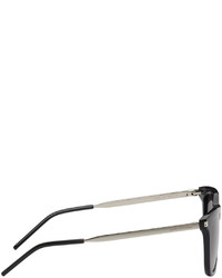 Saint Laurent Black Sl 509 Rectangular Sunglasses