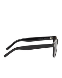 Saint Laurent Black Sl 51 Cut Away Sunglasses