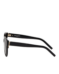 Saint Laurent Black Sl M39k Sunglasses