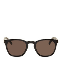 Saint Laurent Black Slim Sl 28 Sunglasses