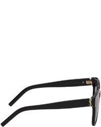 Saint Laurent Black Slm40 Sunglasses