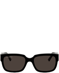 Balenciaga Black Square Sunglasses
