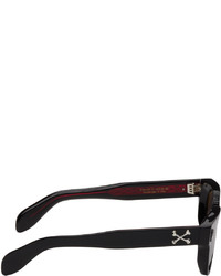 CUTLER AND GROSS Black The Great Frog Edition Crossbones Sunglasses