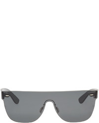 Super Black Tuttolente Flat Top Sunglasses