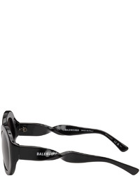 Balenciaga Black Twist Sunglasses