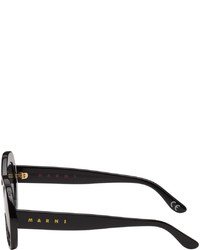 Marni Black Ulawun Vulcano Sunglasses