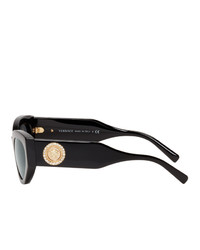 Versace Black V Medusa Cat Eye Sunglasses