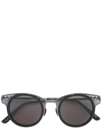 Bottega Veneta Eyewear Intrecciato Embossed Sunglasses