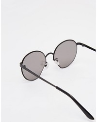 Asos Brand Flat Lens Sunglasses With Cut Out